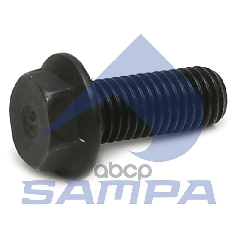 79 р. Болт Крепления Шкворня M14x2x30 С Юбкой SAMPA арт. 102895  с доставкой в г. Кемерово
