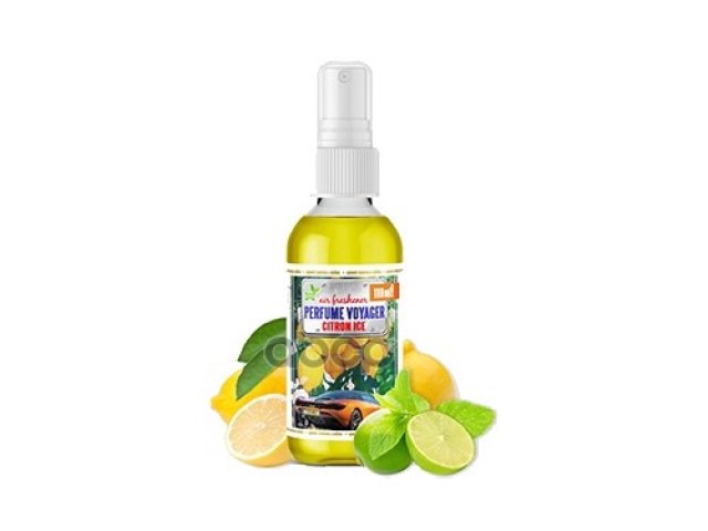 111 р. Ароматизатор Спрей Fouette Perfume Voyager Citron Ice (110 Мл) (Pv-03) Fouette арт. PV-03  с доставкой в г. Кемерово
