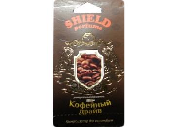 Ароматизатор Подвесной Мембранный Fouette Shield Perfume Кофейный Драйв (S-4) Fouette арт. S-4