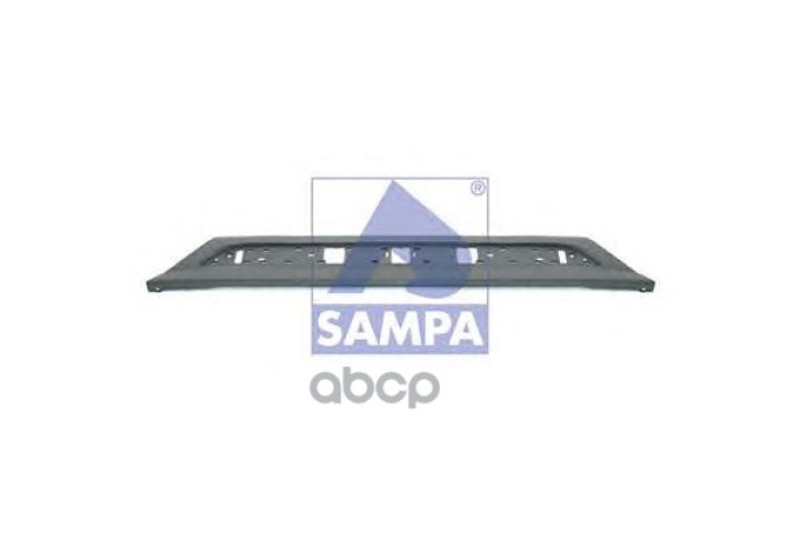 1 849 р. Спойлер Бампера Центральная Часть SAMPA арт. 18100559  с доставкой в г. Кемерово
