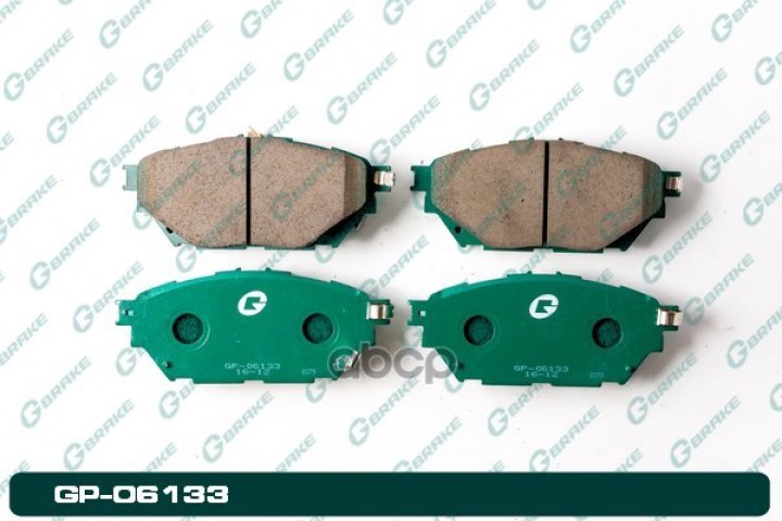 5 949 р. Колодка Тормозная Дисковая Mitsubishi Canter,Fuso E5 К-Т G-Brake G-BRAKE арт. GP-06133  с доставкой в г. Кемерово