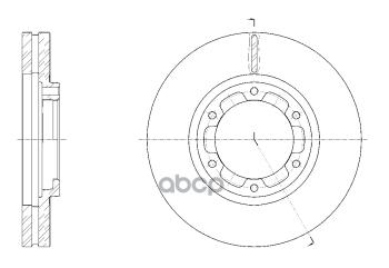 Диск Тормозной Mitsubishi FusoCanter Fe85FecxFec9 Fr G-Brake G-BRAKE арт. GR-32299