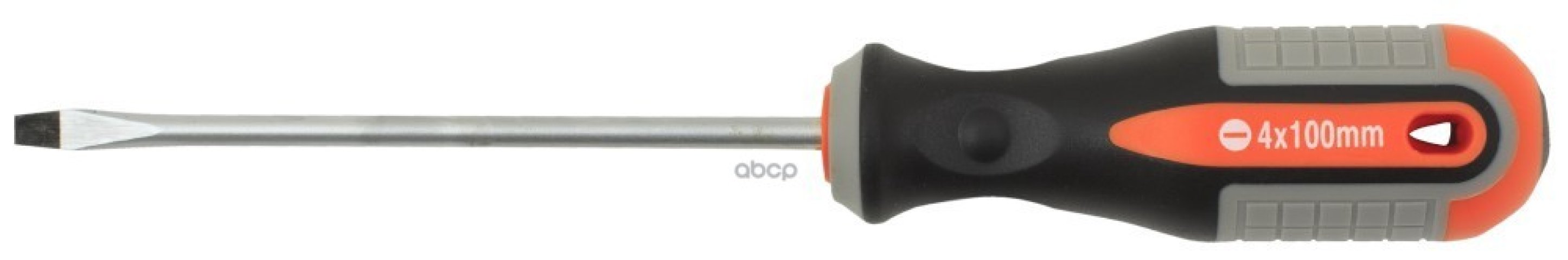 183 р. Отвертка Шлицевая Sl4 100 Мм Серия Round Grip Ombra (750410) OMBRA арт. 750410  с доставкой в г. Кемерово