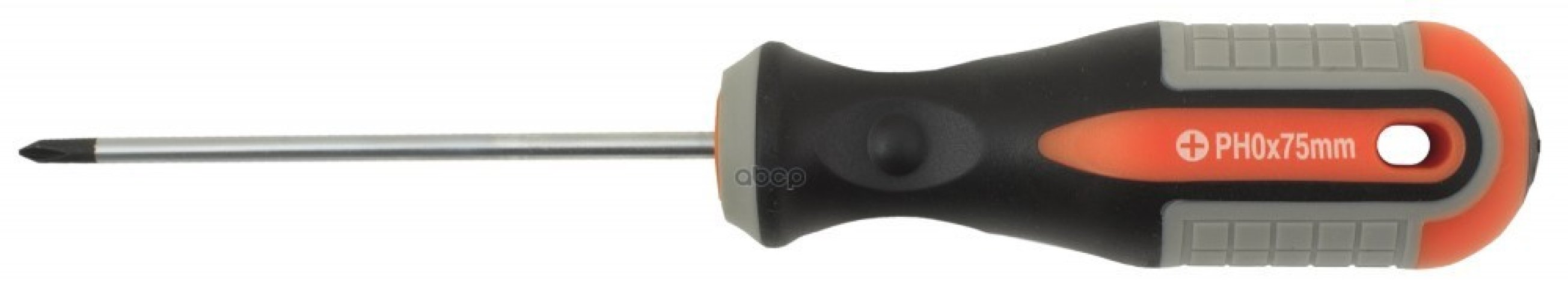 186 р. Отвертка Крестовая Ph0  75 Мм Ombra Серия Round Grip (751075) OMBRA арт. 751075  с доставкой в г. Кемерово