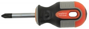 168 р. Отвертка Крестовая Ph2 38Мм Ombra Серия Round Grip (751238) OMBRA арт. 751238  с доставкой в г. Кемерово. Увеличить фотографию 2