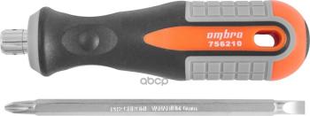 419 р. Отвертка Комбинированная Ph2-Sl6 100 Мм Ombra Серия Round Grip (756210) OMBRA арт. 756210  с доставкой в г. Кемерово. Увеличить фотографию 1