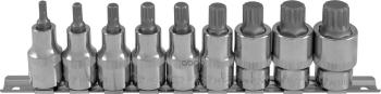 2 999 р. Набор Головок 12 Со Вставками Spline (9 Предм. M5-M18) Ombra Рельс (912779) OMBRA арт. 912779  с доставкой в г. Кемерово. Увеличить фотографию 1