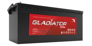Аккумулятор Gladiator Efb 225 АЧ 1550А GLADIATOR арт. GEF22530