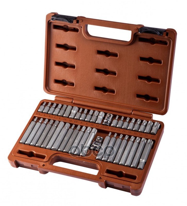 4 999 р. Набор Бит 42 Предмета Hex, Torx, Spline Ombra (953242) OMBRA арт. 953242  с доставкой в г. Кемерово