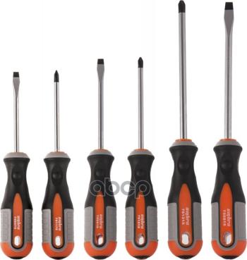 1 599 р. Набор Отверток 6 Предметов Round Grip Ombra (975006) OMBRA арт. 975006  с доставкой в г. Кемерово. Увеличить фотографию 1