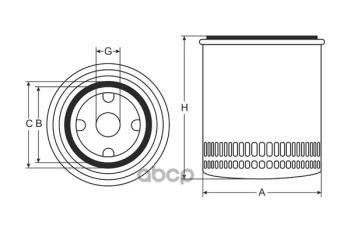 339 р. Фильтр Масляный Ваз 2101-07, 2121 Sct (2101-1012005) SCT арт. SM102  с доставкой в г. Кемерово. Увеличить фотографию 3