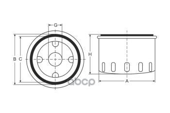 291 р. Фильтр Масляный Kia Rio,Nissan Qashqai, Tiida, Mazda 3 Sct (Sm 134) SCT арт. SM 134  с доставкой в г. Кемерово. Увеличить фотографию 3