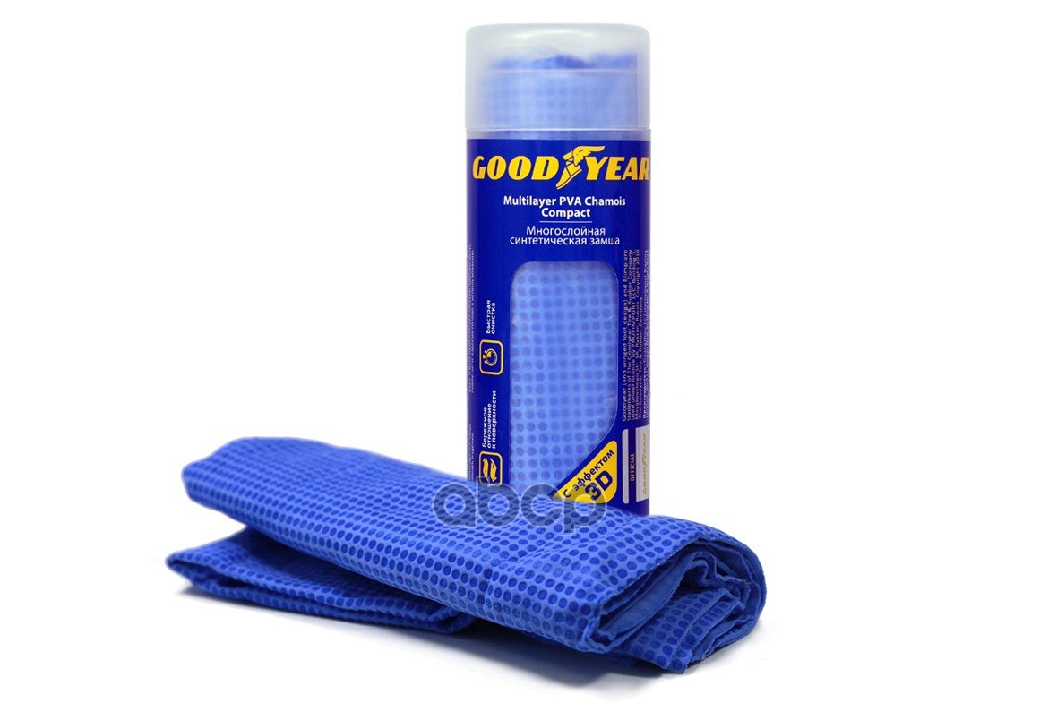 297 р. Замша Искуственная  Goodyear (43*32) В Тубе, Компакт (Gy000001) GOODYEAR арт. GY000001  с доставкой в г. Кемерово