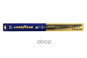 449 р. Щетка Стеклоочистителя 360 Мм14 Каркасная Goodyear Frame (1 Шт.) (Gy000314) GOODYEAR арт. GY000314  с доставкой в г. Кемерово. Увеличить фотографию 5