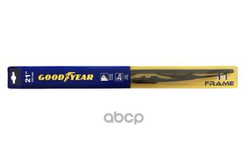 439 р. Щетка Стеклоочистителя 530 Мм21 Каркасная Goodyear Frame (1 Шт.) (Gy000321) GOODYEAR арт. GY000321  с доставкой в г. Кемерово. Увеличить фотографию 5