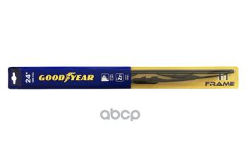 529 р. Щетка Стеклоочистителя 600 Мм24 Каркасная Goodyear Frame (1 Шт.) (Gy000324) GOODYEAR арт. GY000324  с доставкой в г. Кемерово. Увеличить фотографию 5