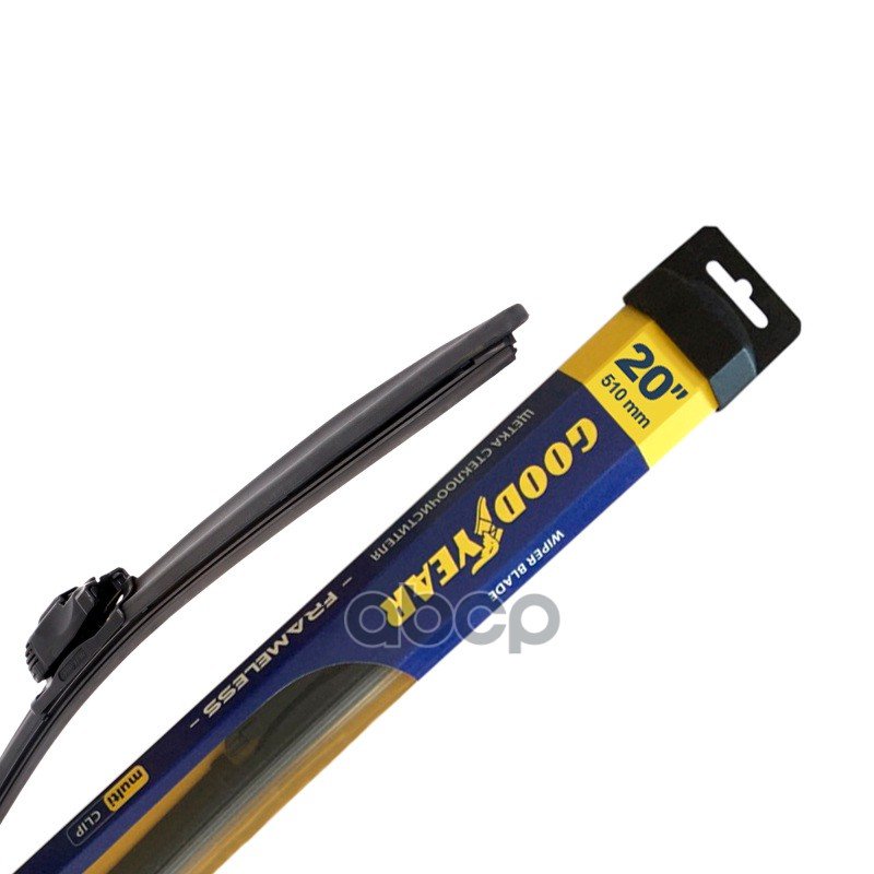 779 р. Щетка Стеклоочистителя 510 Мм20 Бескаркасная Goodyear Multiclip (1 Шт.) (Gy000420) GOODYEAR арт. GY000420  с доставкой в г. Кемерово