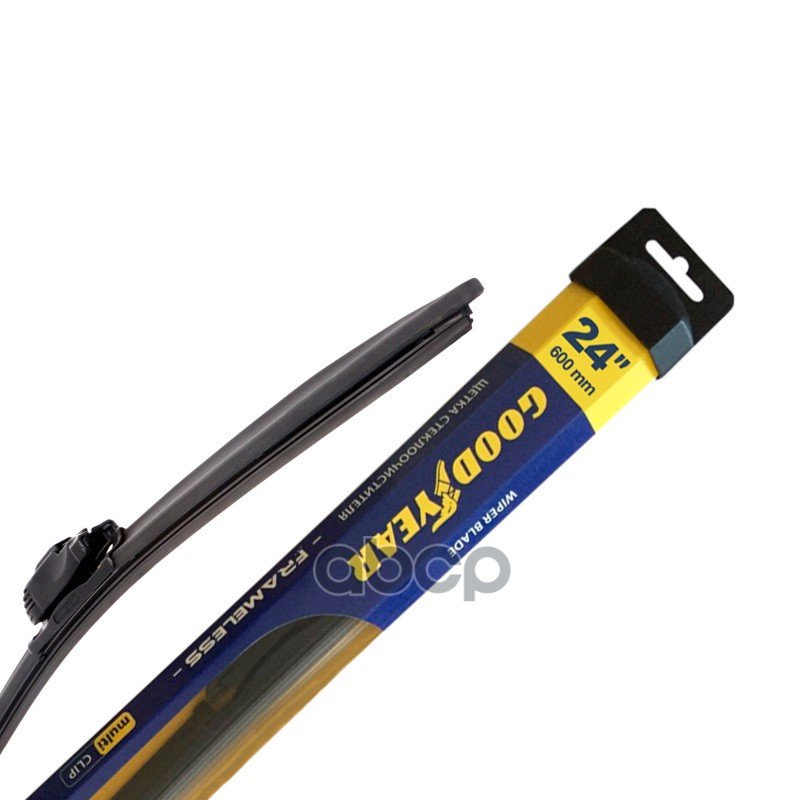 779 р. Щетка Стеклоочистителя 600 Мм24 Бескаркасная Goodyear Multiclip (1 Шт.) (Gy000424) GOODYEAR арт. GY000424  с доставкой в г. Кемерово