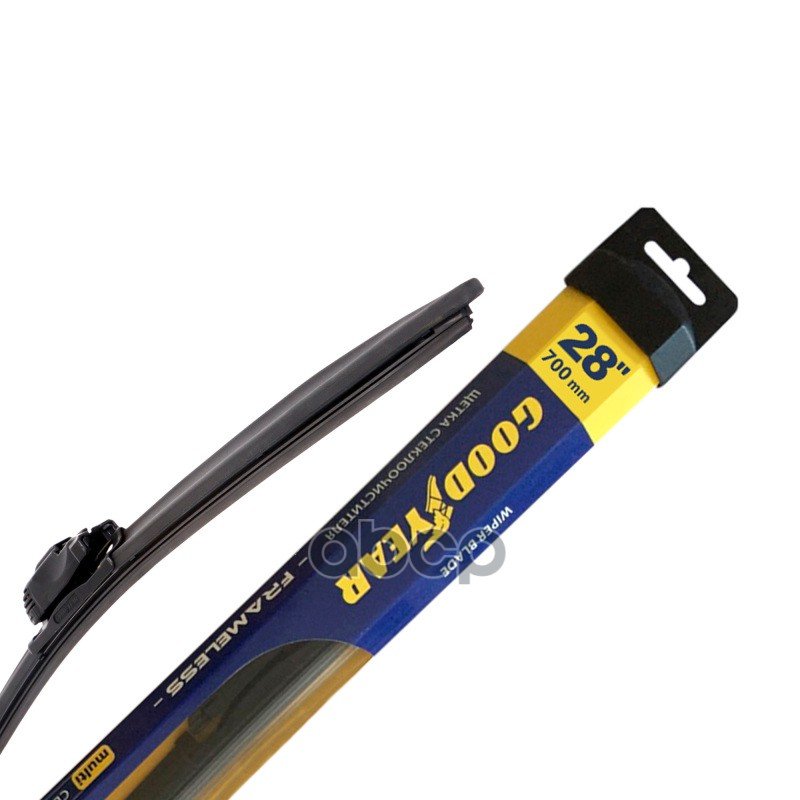 659 р. Щетка Стеклоочистителя 700 Мм28 Бескаркасная Goodyear Multiclip (1 Шт.) GOODYEAR арт. GY000428  с доставкой в г. Кемерово