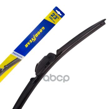 Щетка Стеклоочистителя 580 Мм23 Бескаркасная Goodyear Premium (1 Шт.) 8 Адаптеров GOODYEAR арт. GY000443