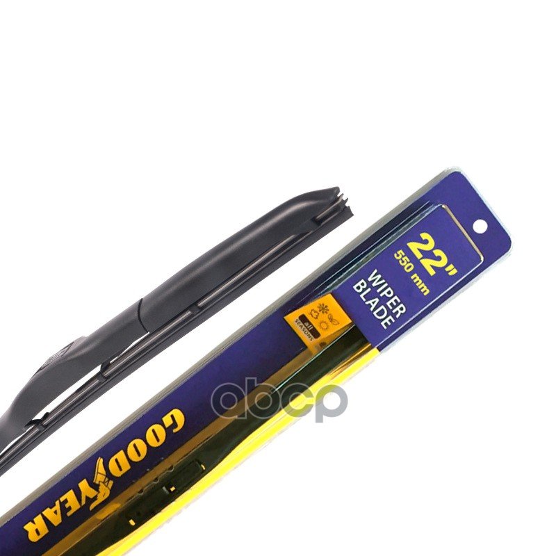 1 099 р. Щетка Стеклоочистителя 550 Мм22 Гибридная Goodyear Hybrid (1 Шт.) (Gy000522) GOODYEAR арт. GY000522  с доставкой в г. Кемерово