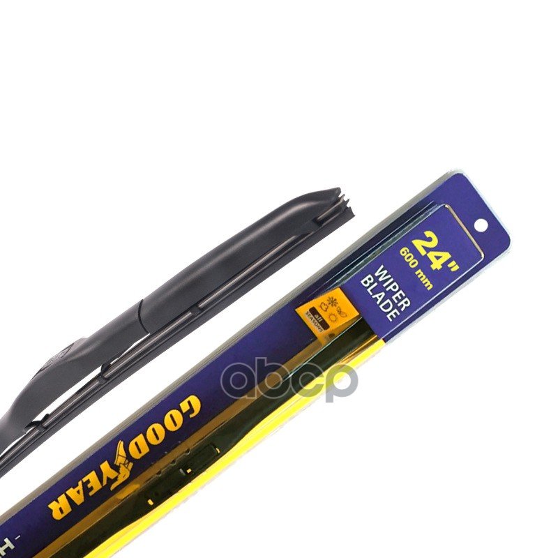 1 099 р. Щетка Стеклоочистителя 600 Мм24 Гибридная Goodyear Hybrid (1 Шт.) (Gy000524) GOODYEAR арт. GY000524  с доставкой в г. Кемерово
