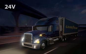202 р. Лампа Галогеновая H1 24V  70W Goodyear P14.5 (Gy011240) GOODYEAR арт. GY011240  с доставкой в г. Кемерово. Увеличить фотографию 4