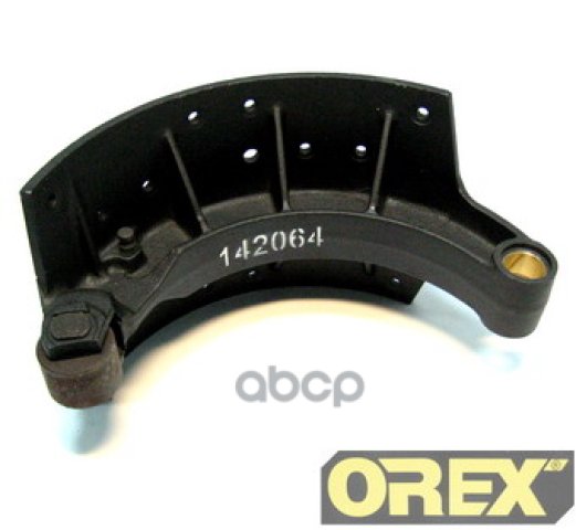 6 349 р. Колодка Тормозная Man 410X220мм OO (С Роликом) 16 Заклепок OREX арт. OR142064  с доставкой в г. Кемерово