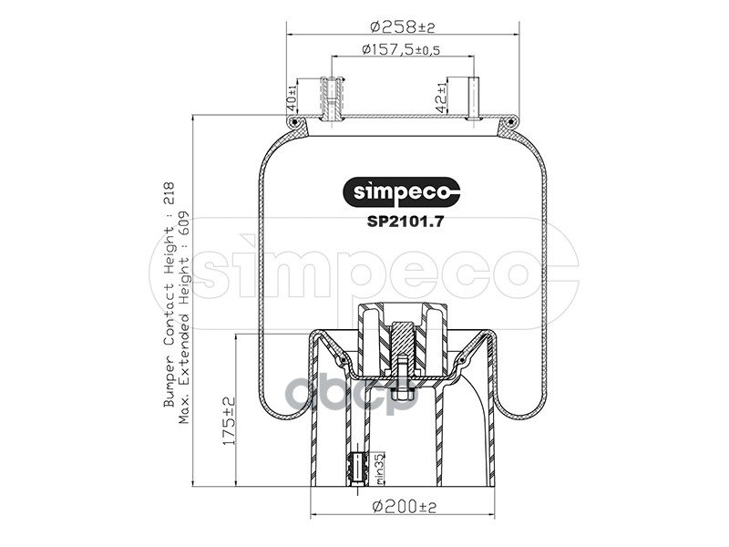7 459 р. ППодушка 4157Np05 Ror (С Пластиковым Стаканом) SIMPECO арт. SP21017043  с доставкой в г. Кемерово