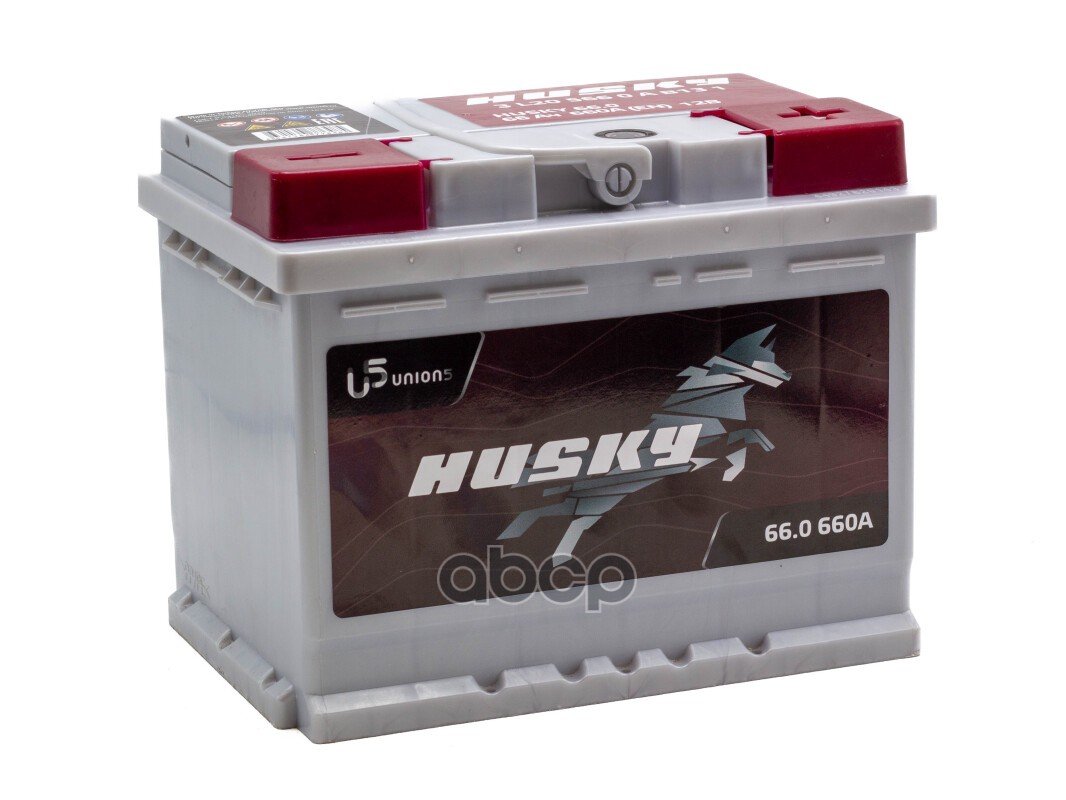 9 199 р. Аккумулятор  66 Husky Smf Обратная Полярность Husky арт. 3L205660AB131  с доставкой в г. Кемерово