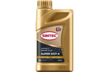 Жидкость Тормозная Sintec Super Dot-4 (910 Гр.) (800735) SINTEC арт. 800737