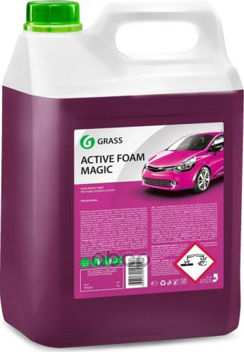 Автошампунь Grass Active Foam Magic Для Бесконтактной Мойки Концентрат ( 6 Кг) Меняет Цвет (1103 GraSS арт. 110324