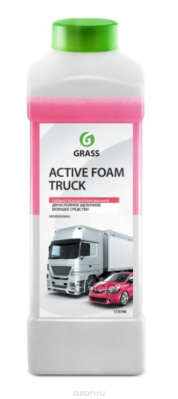 Автошампунь Grass Active Foam Truck Для Бесконтактной Мойки Упаковка 12Шт Концентрат ( 1 Кг) (11 GraSS арт. 113190