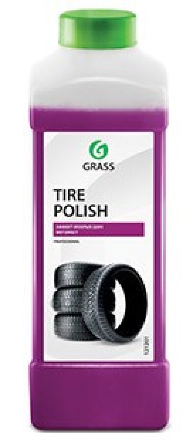 639 р. Очиститель Шин Grass Tire Polish Чернитель, С Полиролью (1 Кг) Эффект Мокрых Шин (121201) GraSS арт. 121201  с доставкой в г. Кемерово