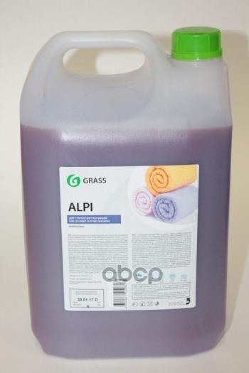 1 889 р. Средство Для Стирки Grass Alpi Color Gel ( 5 Кг.) Для Цветных Вещей, Гель-Концентрат, Канистра (12 GraSS арт. 125186  с доставкой в г. Кемерово. Увеличить фотографию 1