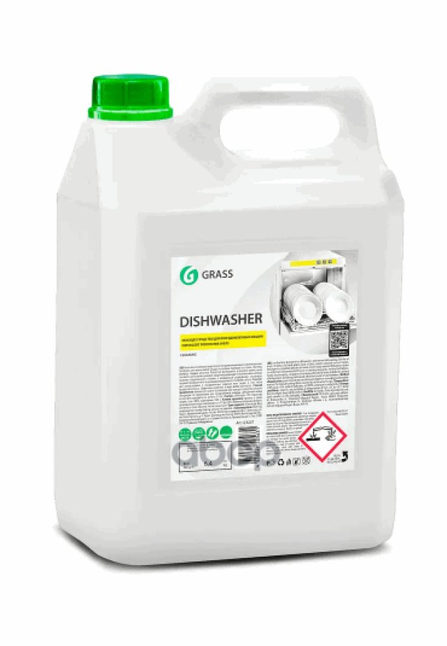 1 749 р. Средство Для Посудомоечных Машин Grass Dishwasher Professional (6,4 Кг) Концентрат, Канистра (1252 GraSS арт. 125237  с доставкой в г. Кемерово