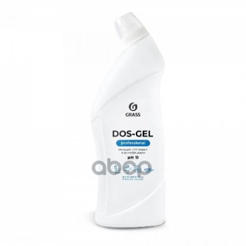 227 р. Средство Для Чистки Сантехники Grass Dos-Gel Professional ( 750 Мл.) Гель, Флакон (125551) GraSS арт. 125551  с доставкой в г. Кемерово