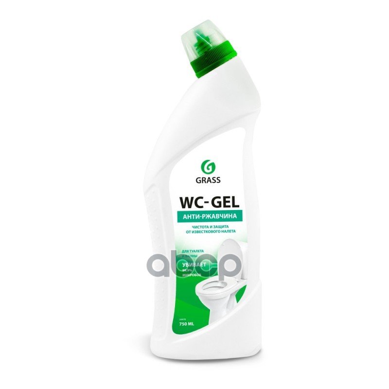 185 р. Средство Для Чистки Сантехники Grass Wc-Gel ( 750 Мл.) Кислотное (219175) GraSS арт. 219175  с доставкой в г. Кемерово