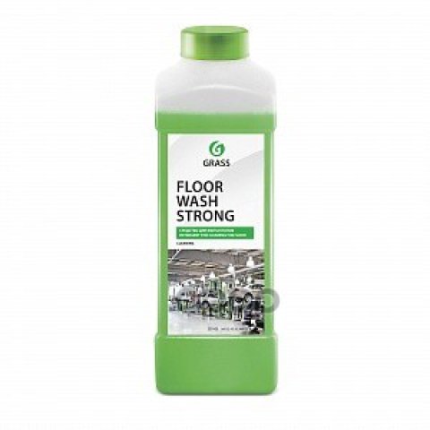 399 р. Средство Для Мытья Пола Grass Floor Wash Strong (1Л) Щелочное (250100) GraSS арт. 250100  с доставкой в г. Кемерово