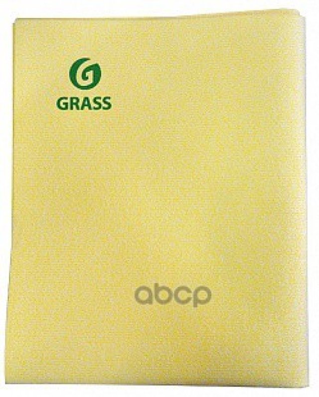 499 р. Замша Искуственная  Grass (45*55) Софт, Влаговпитывающая, Желтая GraSS арт. IT-0320  с доставкой в г. Кемерово