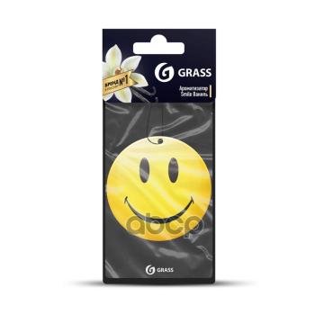Ароматизатор Подвесной Картон Grass Смайл Ваниль (St-0400) GraSS арт. ST-0400