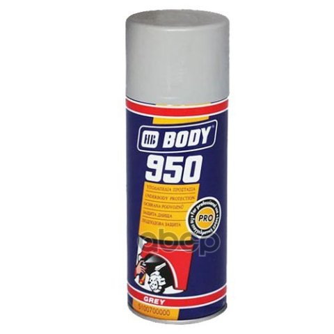 619 р. Мастика-Антигравий Body 950 Серый (0,4 Л) Аэрозоль (5100700000) HB BODY арт. 5100700000  с доставкой в г. Кемерово