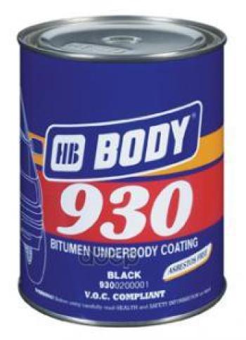 799 р. Мастика-Антигравий Body 930 Черный (1Кг) ЖБ (9300200001) HB BODY арт. 9300200001  с доставкой в г. Кемерово. Увеличить фотографию 1
