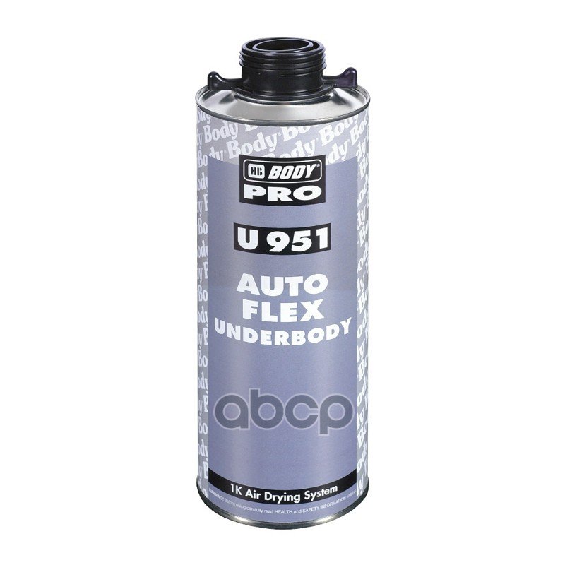 1 299 р. Мастика-Антигравий Body 951 Черный (1Л) Евробалон С Креплением Под Ubs Краскопульт (9510200001) HB BODY арт. 9510200001  с доставкой в г. Кемерово