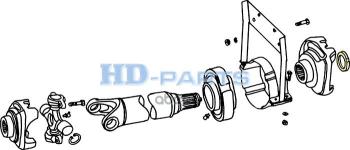 759 р. Гайка Хвостовика Редуктора Sc M44*1.5 HD-parts арт. 306026  с доставкой в г. Кемерово. Увеличить фотографию 4