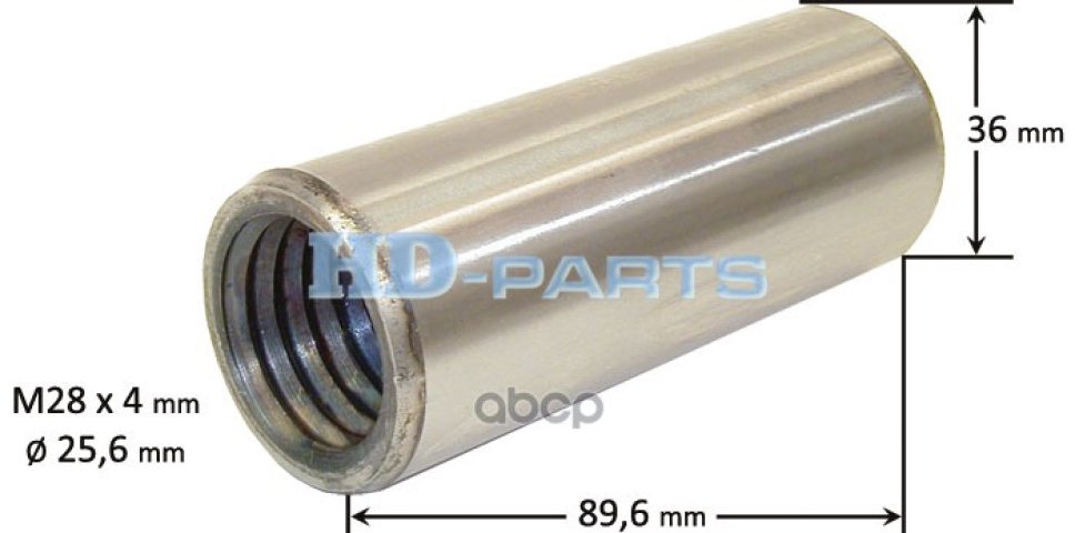 1 179 р. Втулка Рессоры Sc M28x4x36.1x90 HD-parts арт. 312945  с доставкой в г. Кемерово