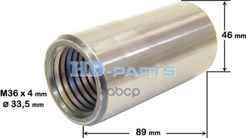 649 р. Втулка Рессоры Задней Sc M36x4x46x90 HD-parts арт. 312955  с доставкой в г. Кемерово