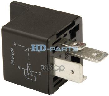 499 р. Реле 4 Конт 24 V  70 А 316035 HD-parts арт. 316035  с доставкой в г. Кемерово. Увеличить фотографию 1