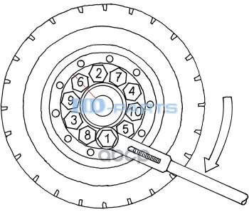 259 р. Гайка М22*1.5 HD-parts арт. 609200  с доставкой в г. Кемерово. Увеличить фотографию 4