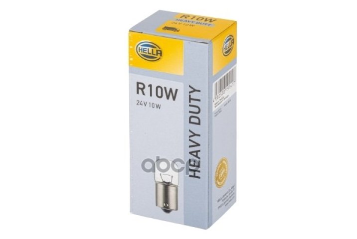 179 р. Лампа Накаливания R10w 24V 10W Ba15s HELLA арт. 8GA002071251  с доставкой в г. Кемерово